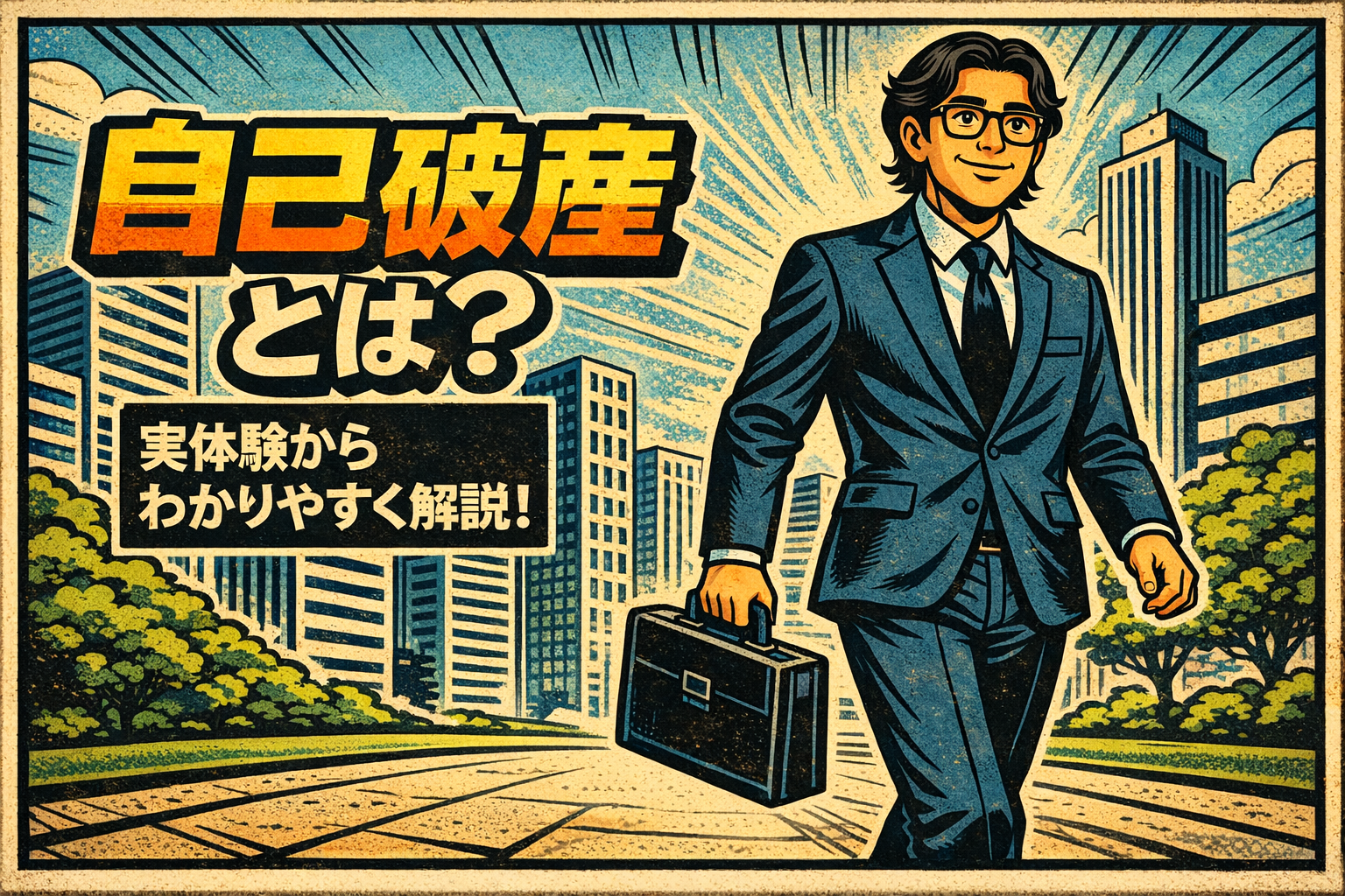 【1-1】自己破産とは？940万円の借金で自己破産した僕が流れ・生活への影響を実体験で解説