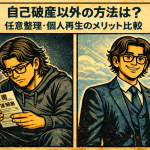 【7-2】「自己破産以外の方法は？」任意整理・個人再生のメリット比較