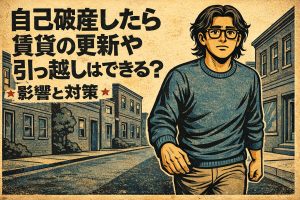 【4-3】自己破産したら賃貸の更新や引っ越しはできる？影響と対策