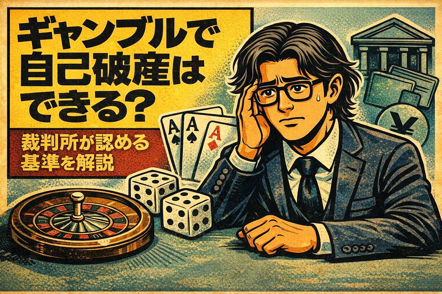 【2-1】ギャンブルで自己破産はできる？裁判所で見られやすいポイントを解説