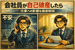 【5-2】会社員が自己破産したらクビになる？仕事への影響を徹底解説