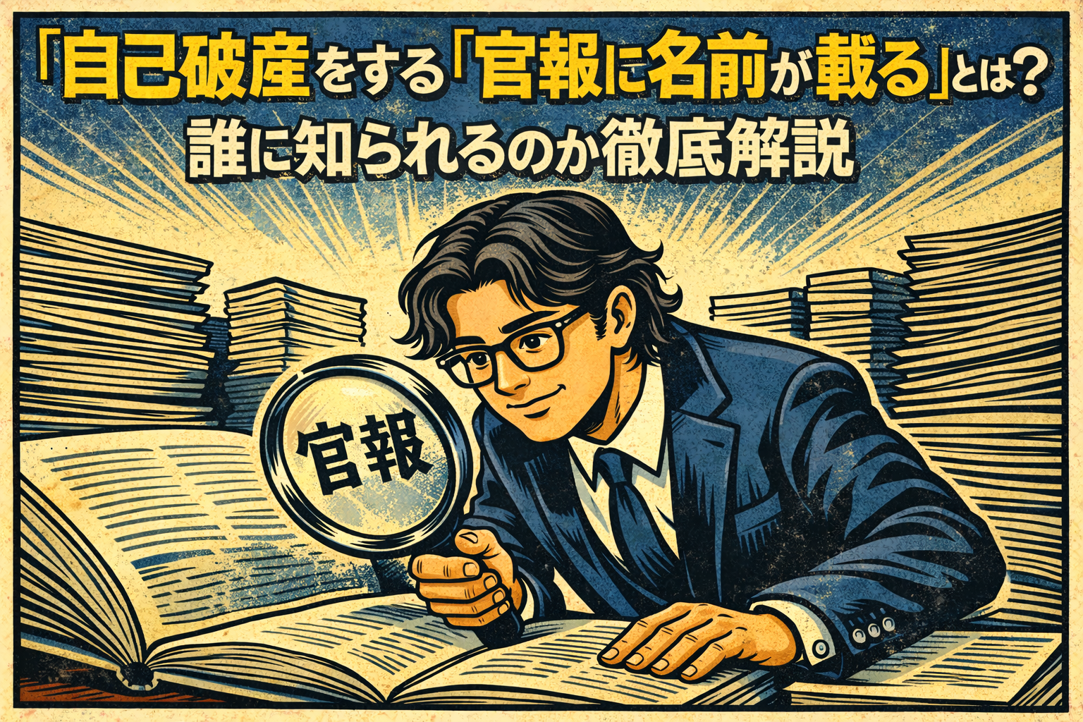 【5-4】自己破産をすると「官報に名前が載る」とは？誰に知られるのかを徹底解説