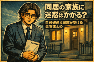 【5-5】同居の家族に迷惑はかかる？自己破産で家族が受ける影響まとめ