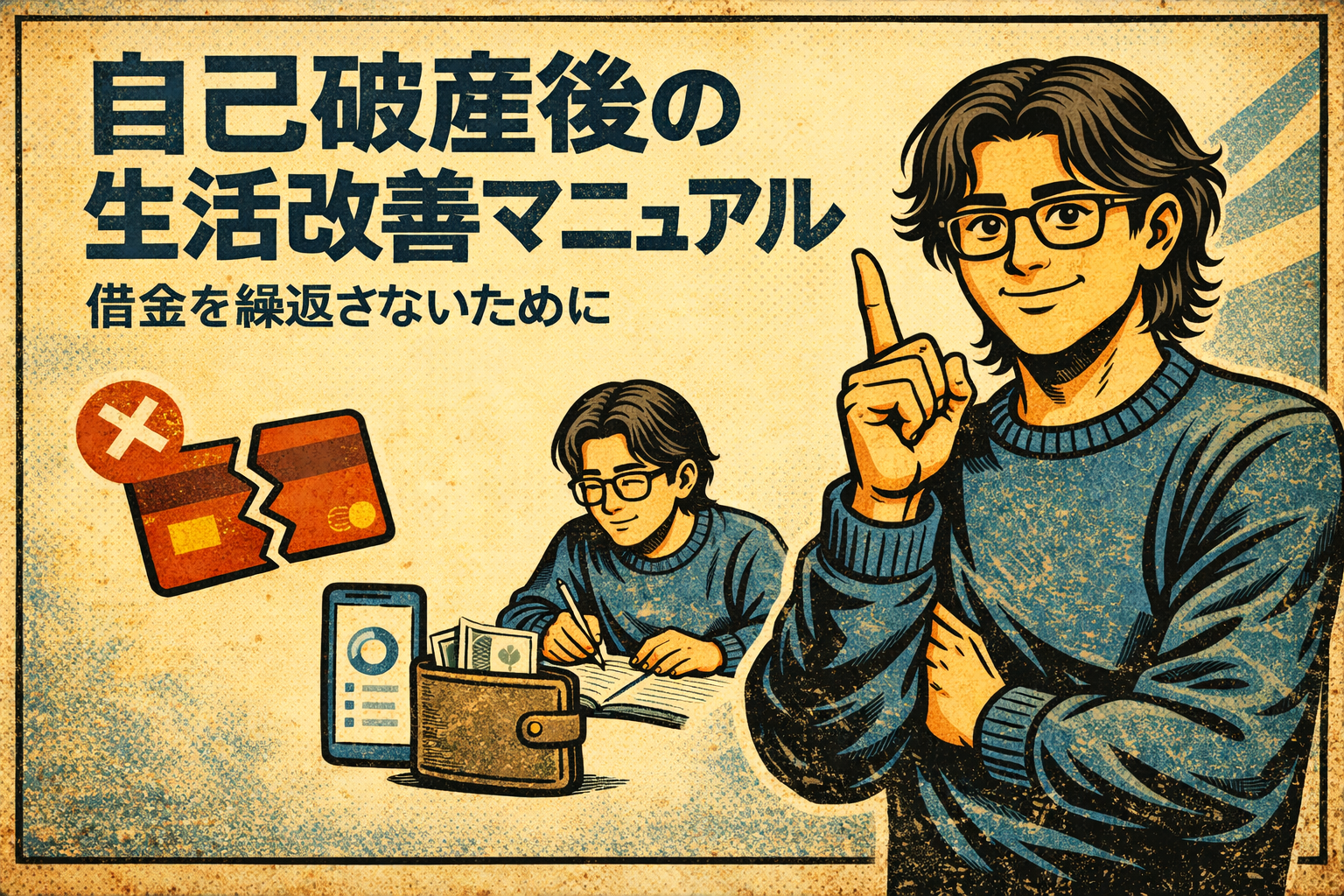 【6-5】借金を繰り返さないために｜自己破産後の生活改善マニュアル