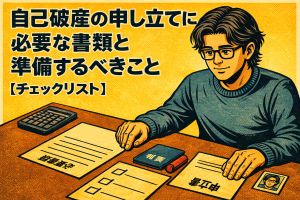 【3-3】自己破産の申し立てに必要な書類と準備するべきこと【チェックリスト】