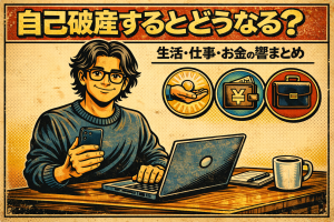 【1-3】自己破産するとどうなる?生活・仕事・お金の影響まとめ