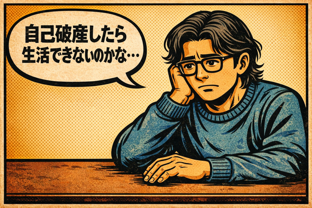 【自己破産しても普通に生活できる？実際の影響をリアルに解説】の挿絵01
