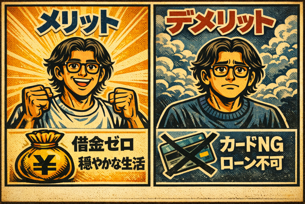 【自己破産しても普通に生活できる？実際の影響をリアルに解説】の挿絵03