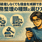 【7-1】自己破産しなくても借金を減額できる？債務整理の種類と選び方