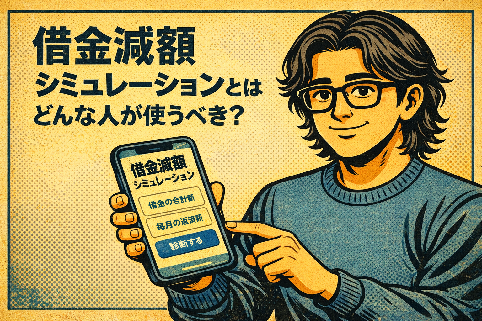 【7-4】借金減額シミュレーションは怪しい？仕組み・注意点・使うべき人を自己破産経験者が解説